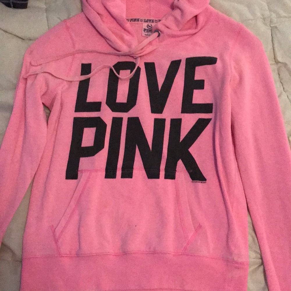Victoria secret love pink sweatshirt